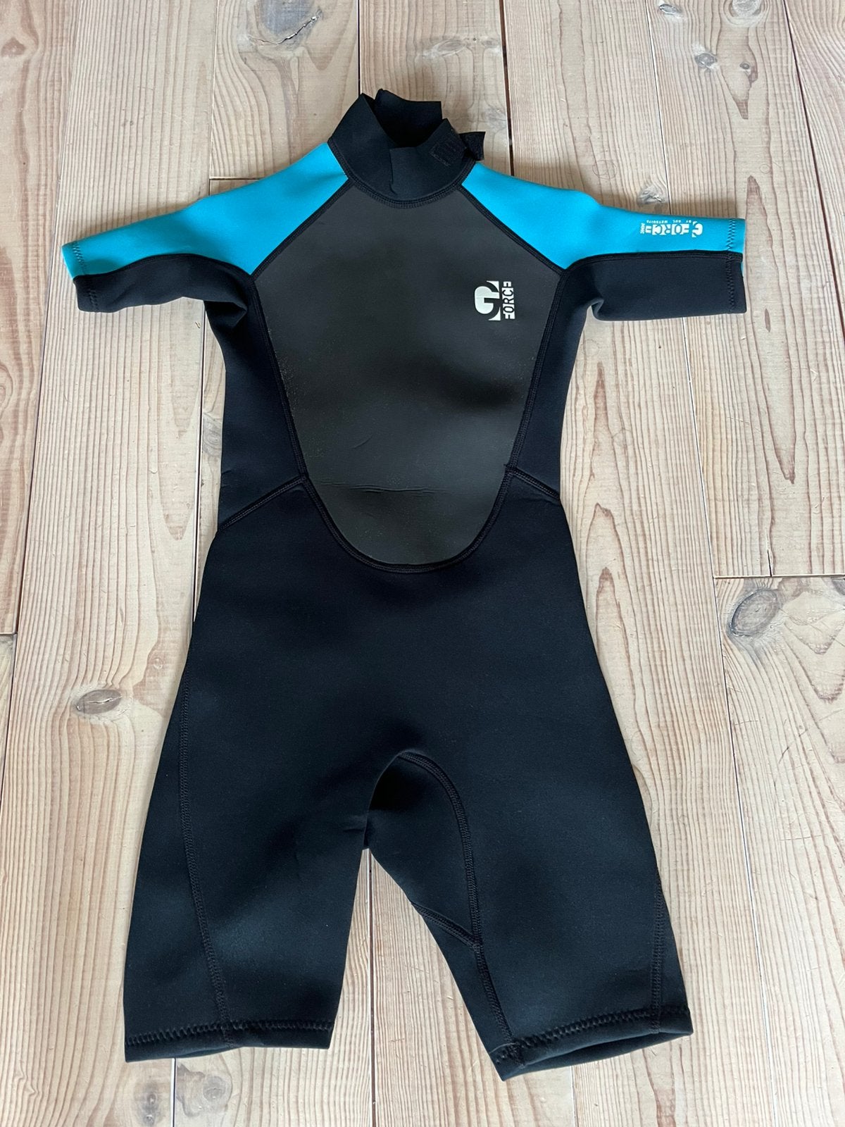 Shorty Kinderwetsuit maat 140 2/2mm, Watersport en Boten, Watersportkleding, Ophalen of Verzenden, Zo goed als nieuw, Kind, Wetsuit