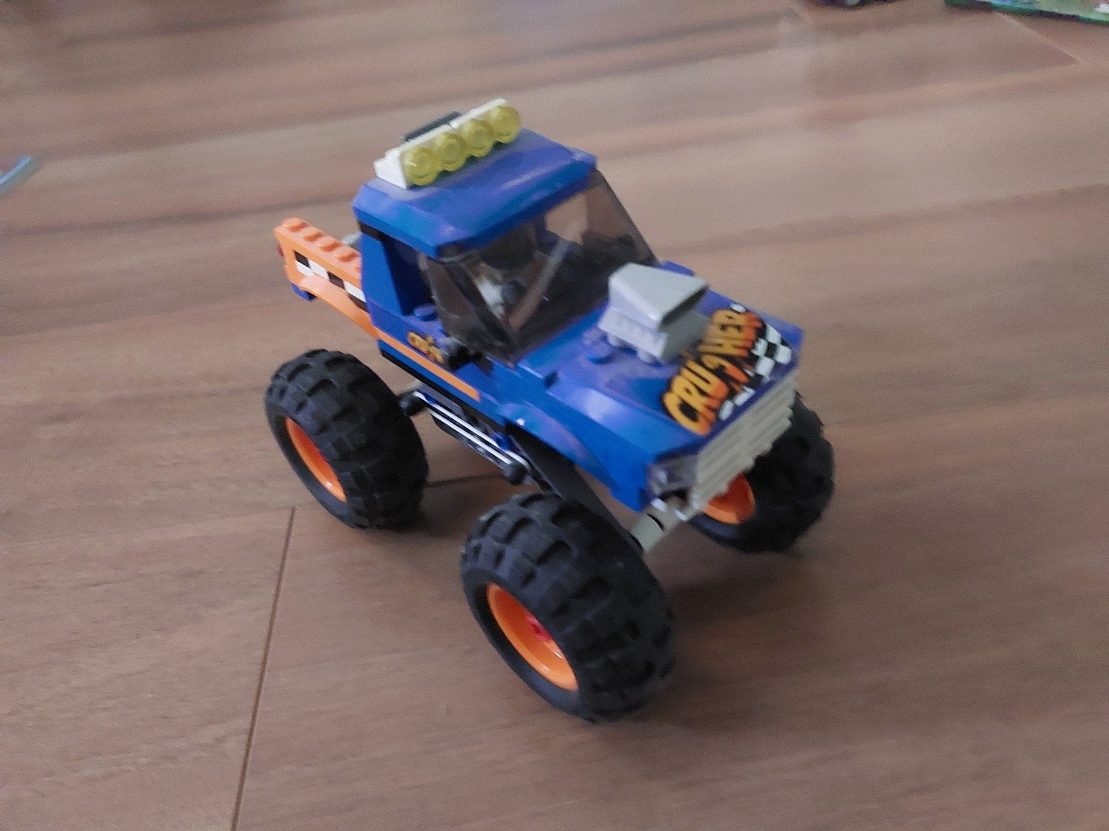 LEGO City 60180 Monster Truck (zonder schans), Ophalen of Verzenden, Gebruikt, Overige merken