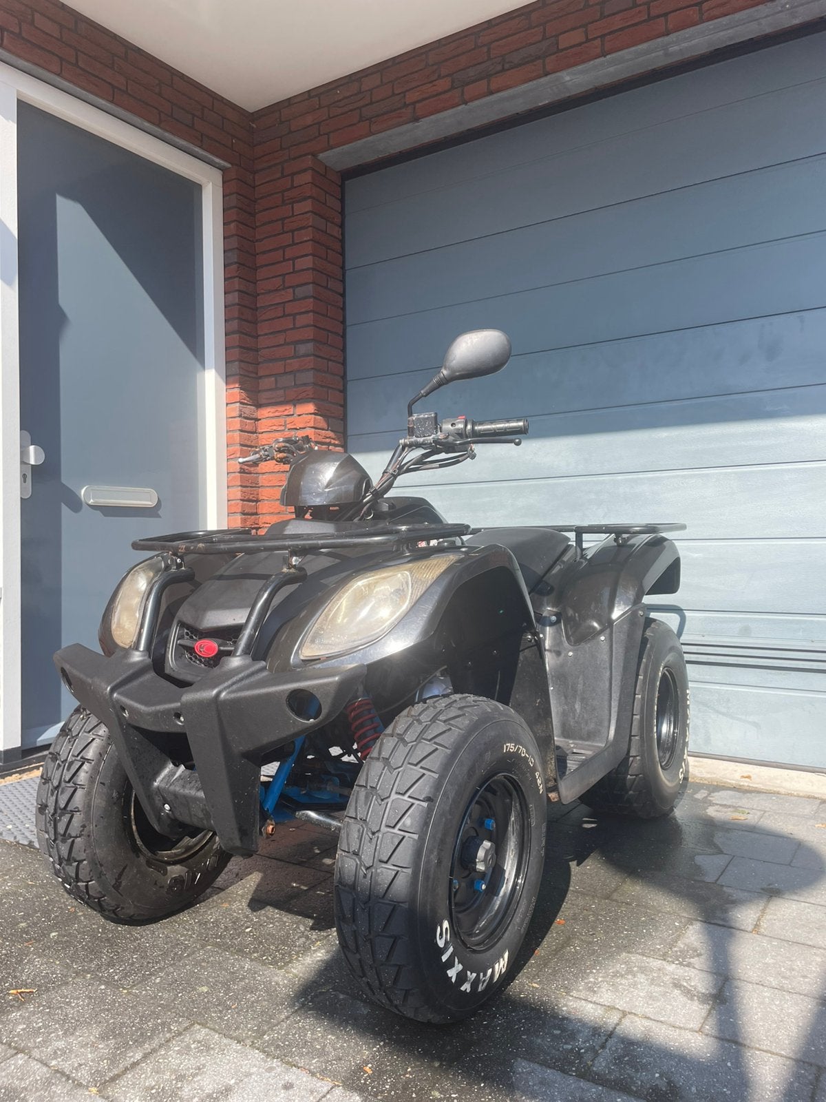 Kymco mxu 50, Ophalen, 70 cc