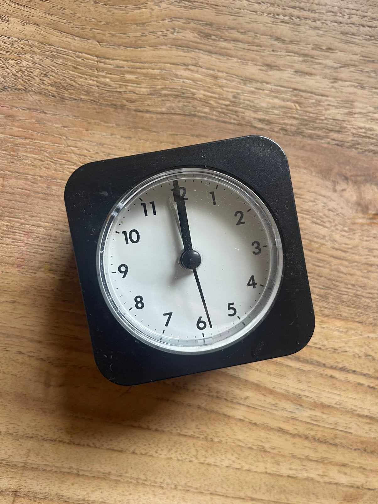 Klokje met lichtje en alarm, Witgoed en Apparatuur, Ophalen of Verzenden, Zo goed als nieuw, Analoog