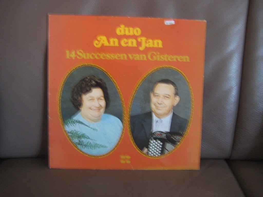 Duo An En Jan* – 14 Successen Van Gisteren, LP, Ophalen of Verzenden, Zo goed als nieuw, Levenslied of Smartlap