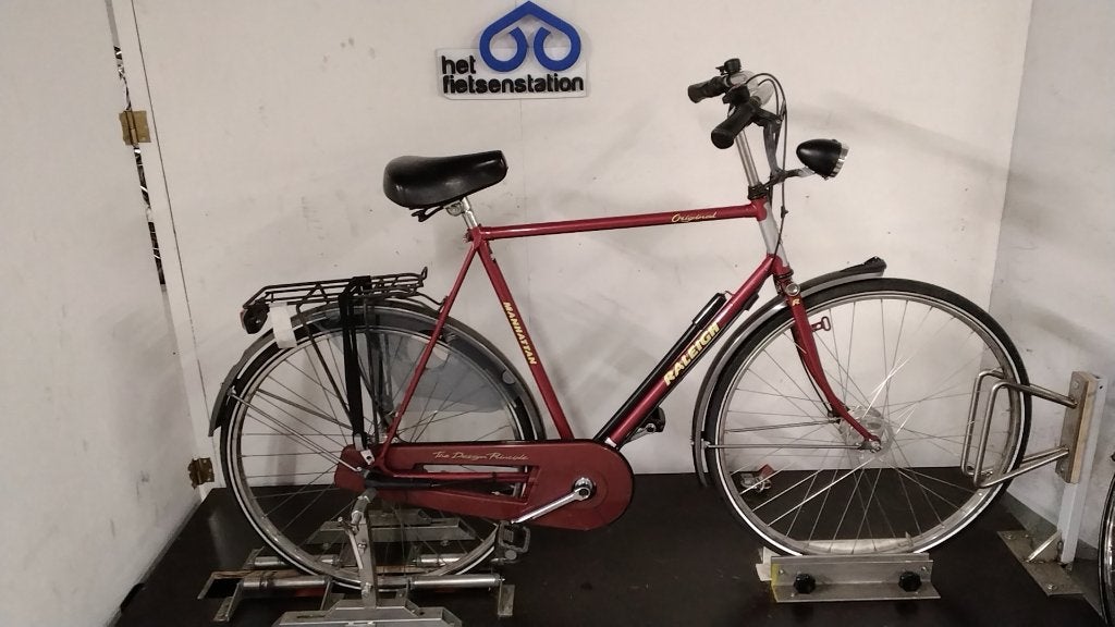 Raleigh Original Herenfiets, Fietsen en Brommers, Gebruikt, Versnellingen, 61 tot 65 cm, Trommelrem