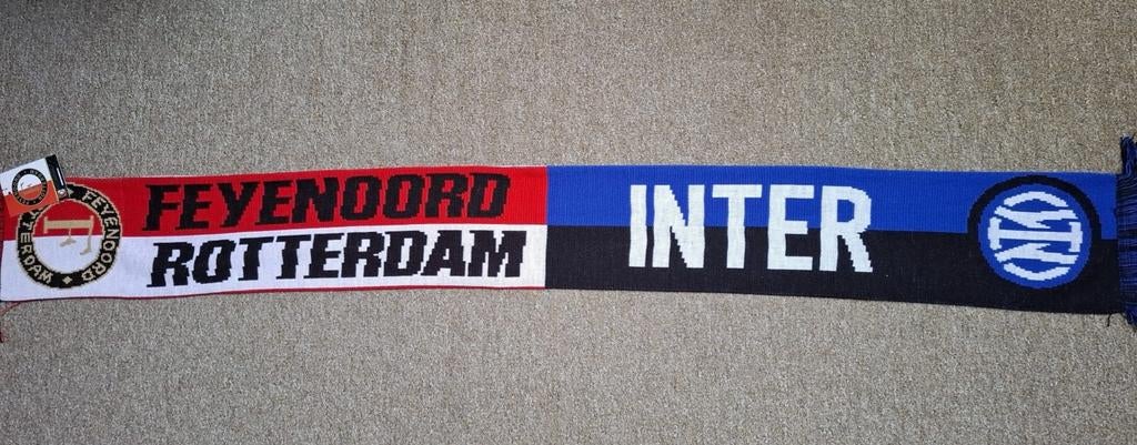 Feyenoord- Inter sjaal 2025, Verzenden, Nieuw, Feyenoord, Vaantje of Sjaal