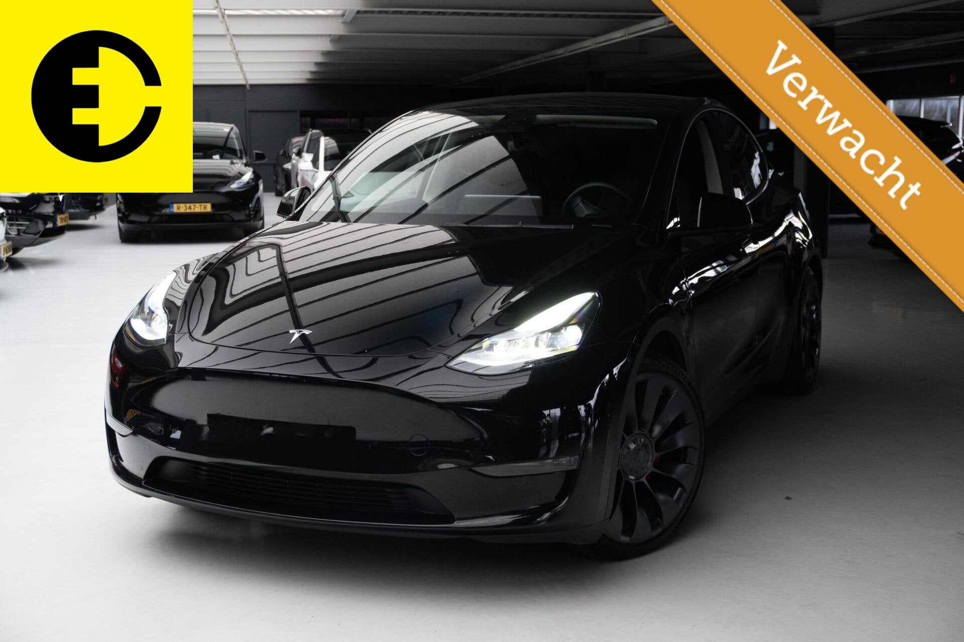 Tesla Model Y Performance AWD 75 kWh | Stoelverwarming | Pan, Auto's, Gebruikt, Zwart, 462 pk, 1972 kg