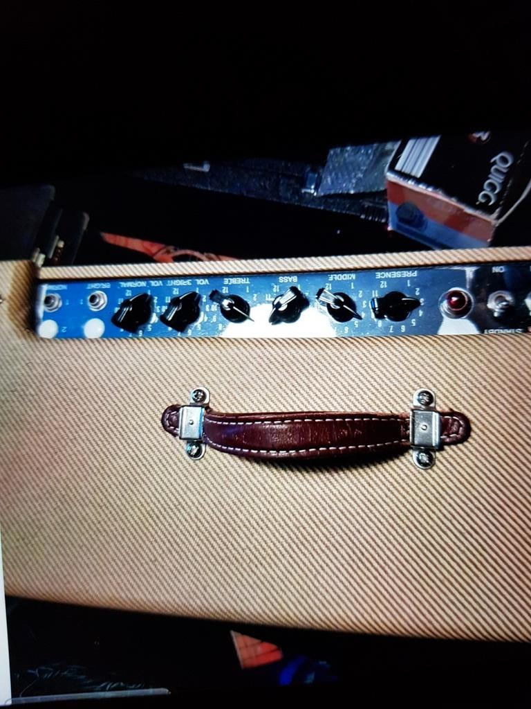 Mooie fender tube buizen 8Ohm  gitaar versterker, Ophalen, 50 tot 100 watt