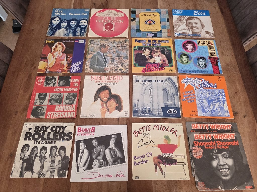 236 Single Hoezen (zie beschrijving), Cd's en Dvd's, 7 inch, Ophalen of Verzenden, Zo goed als nieuw, Pop