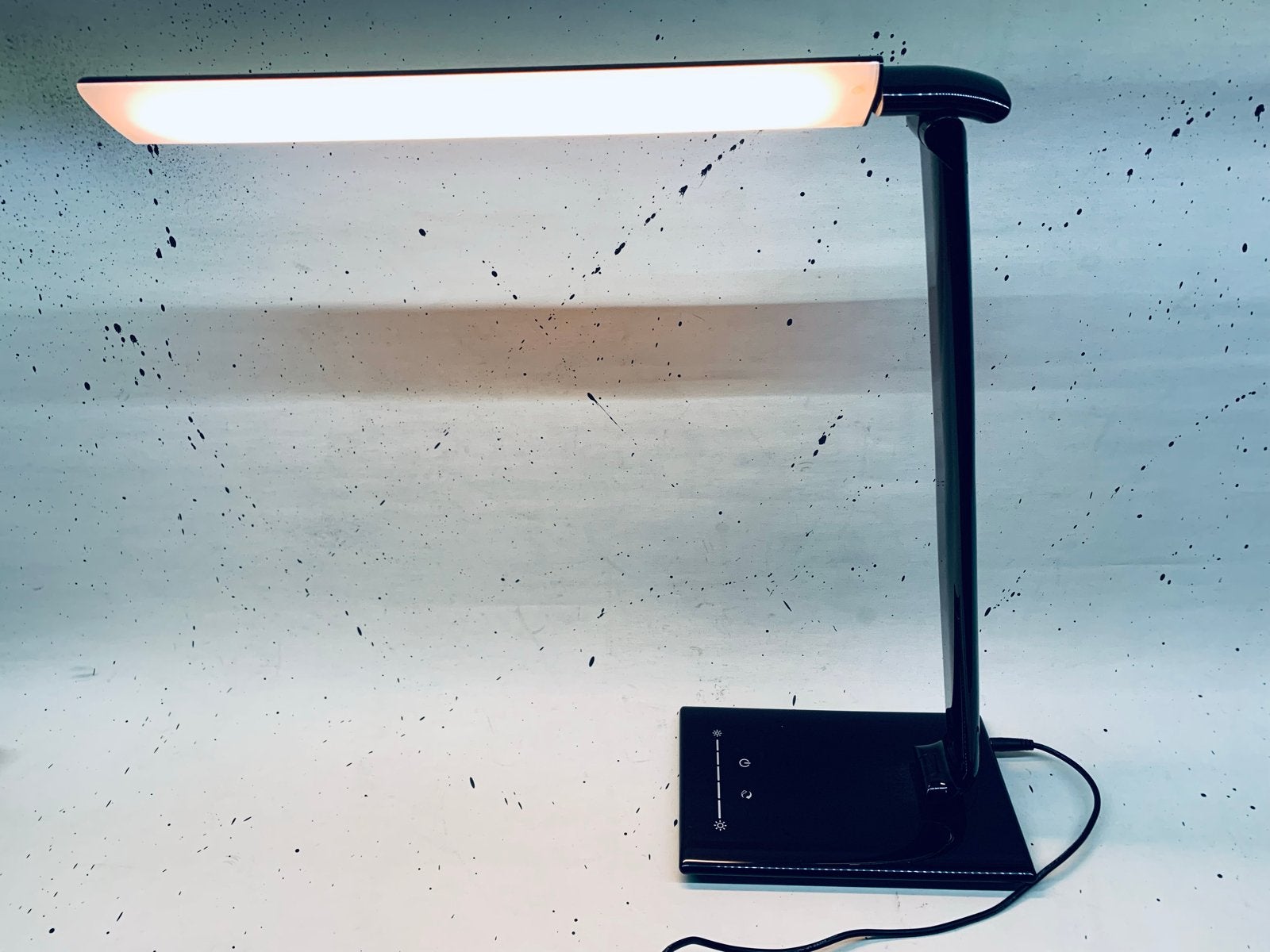 Moderne LED Bureaulamp met Dimfunctie en Verstelbaar, Dimbaar, Bureaulamp, Gebruikt, Ophalen of Verzenden