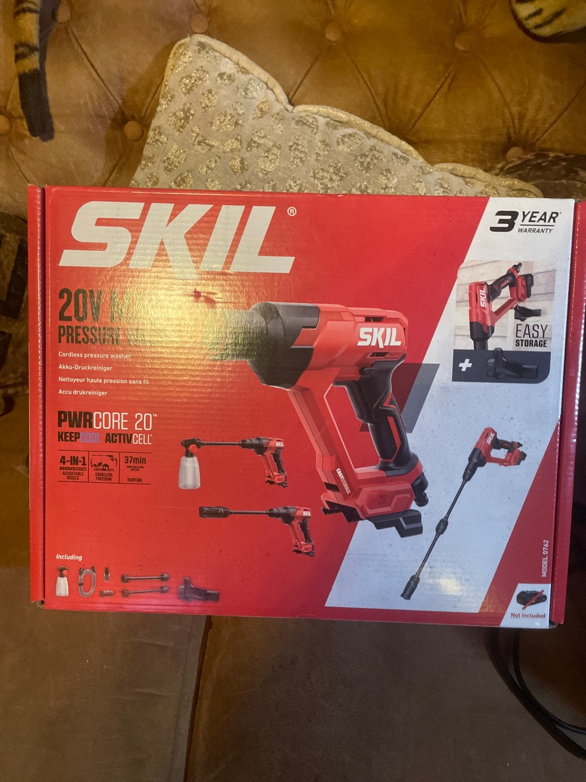 SKIL 20V Accu Hogedrukreiniger - Nieuw in doos, Ophalen of Verzenden, Nieuw, Overige typen