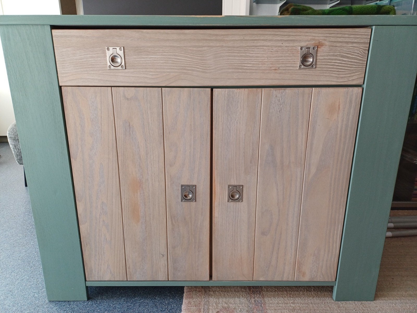 Houten commode, Ophalen, Gebruikt