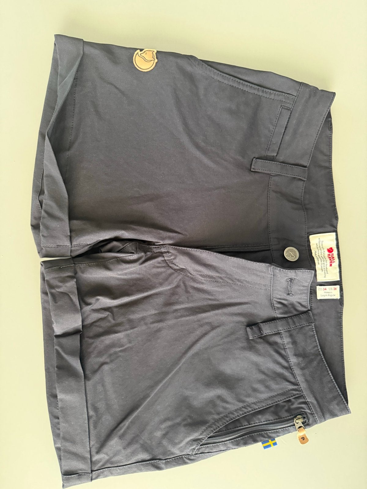 Nieuwe Fjällräven dames short zwart - EU 34 / US 26, Kort, Zwart, Nieuw, Ophalen of Verzenden