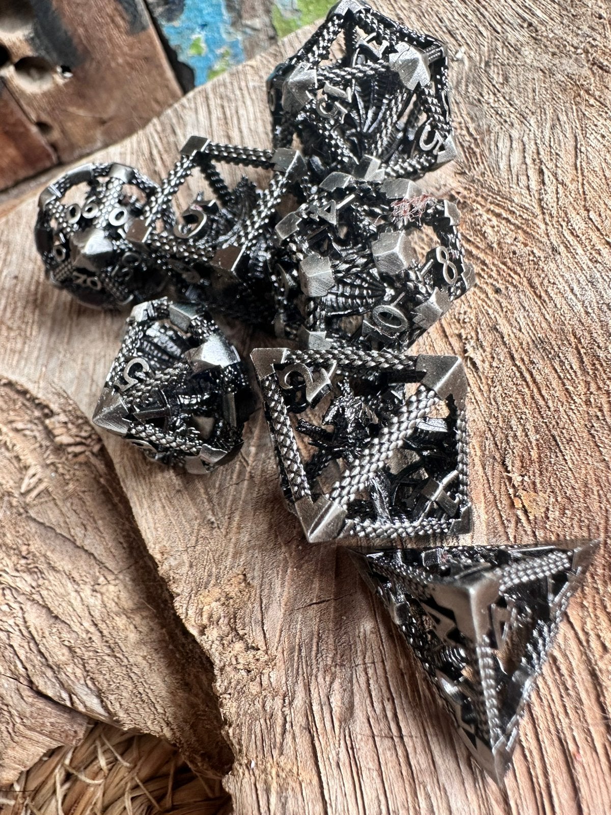 DND dice / Dragons / Draken / RPG / Metal gear / Nieuw, Ophalen of Verzenden, Nieuw