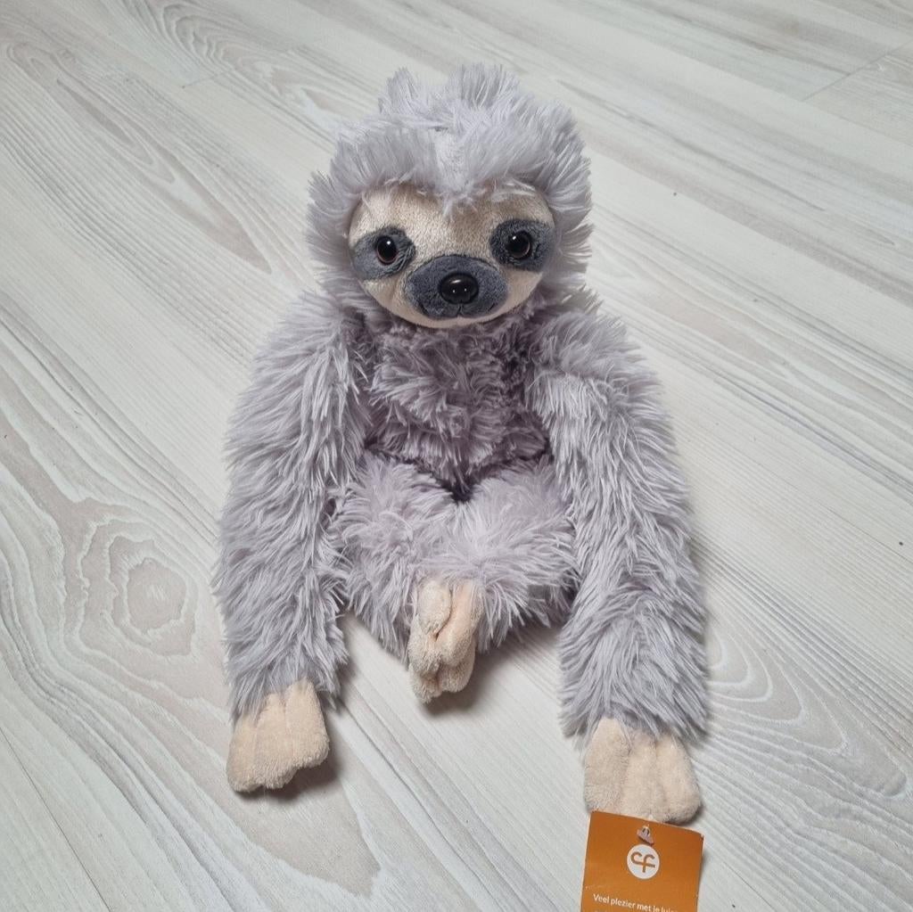 Luiaard aap knuffel, Ophalen of Verzenden, Overige typen