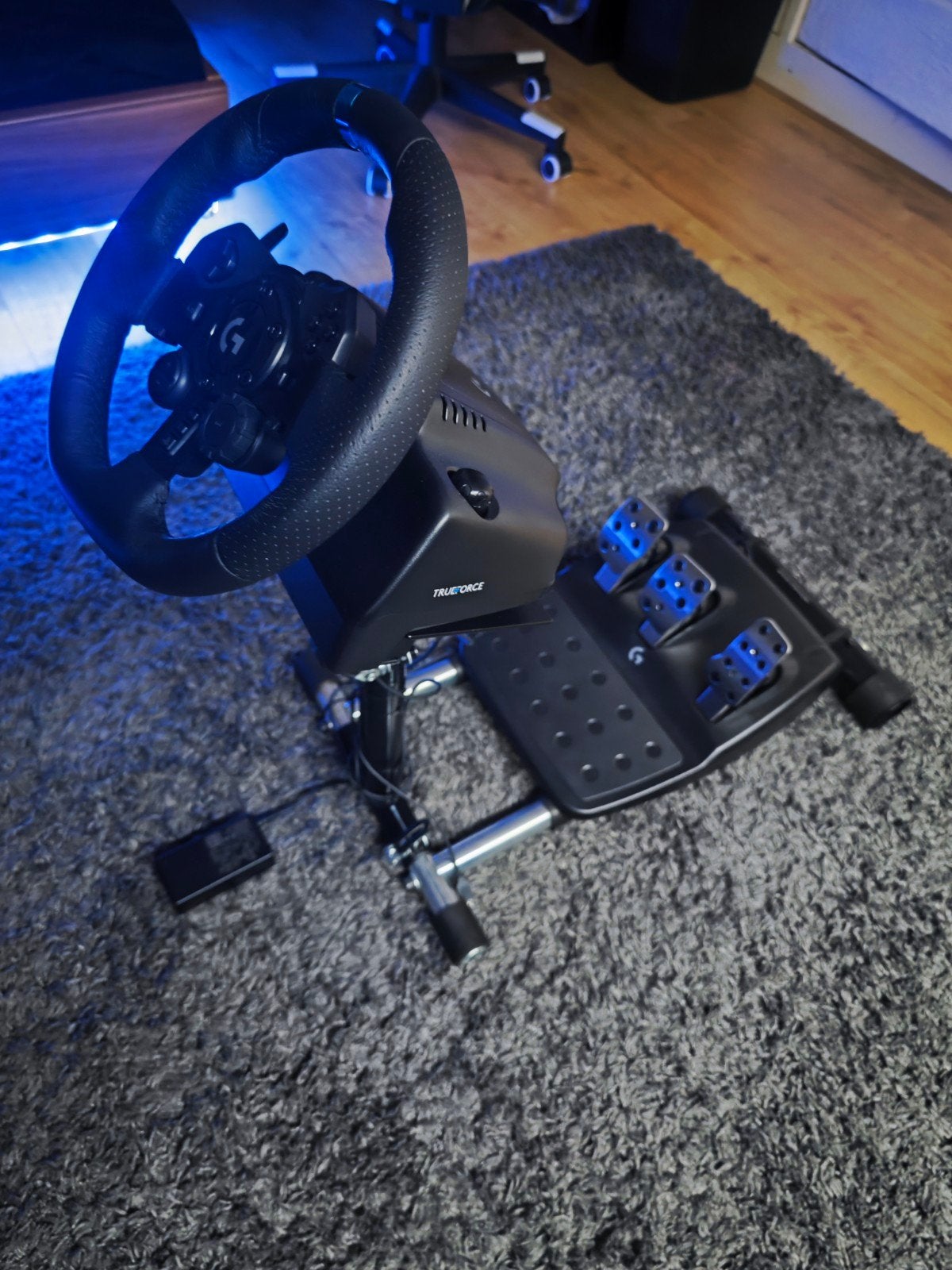 Logitech G923 TRUEFORCE + Wheel Stand Pro, Ophalen of Verzenden, Zo goed als nieuw, PlayStation 4