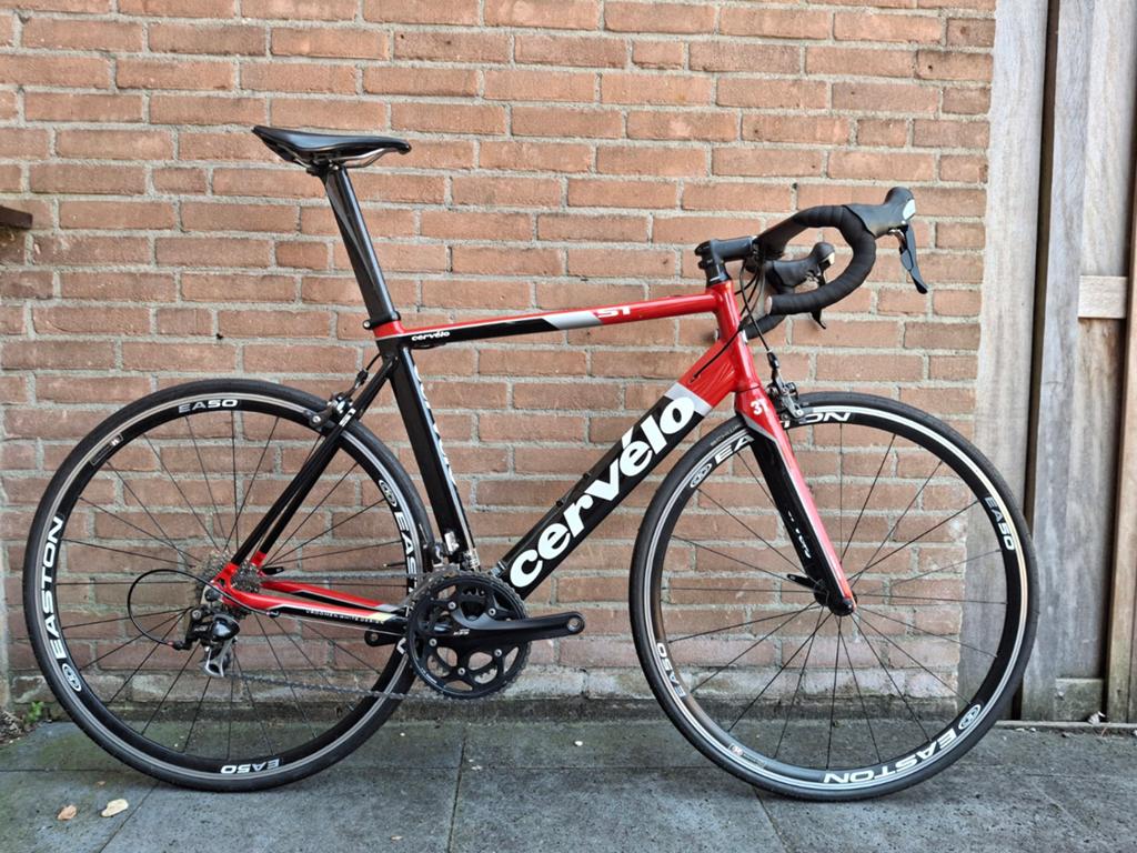 Cervélo s1 racefiets maat 58 met Shimano 105 en Roval Rapide, Fietsen en Brommers, Fietsen | Racefietsen, Gebruikt, Overige merken