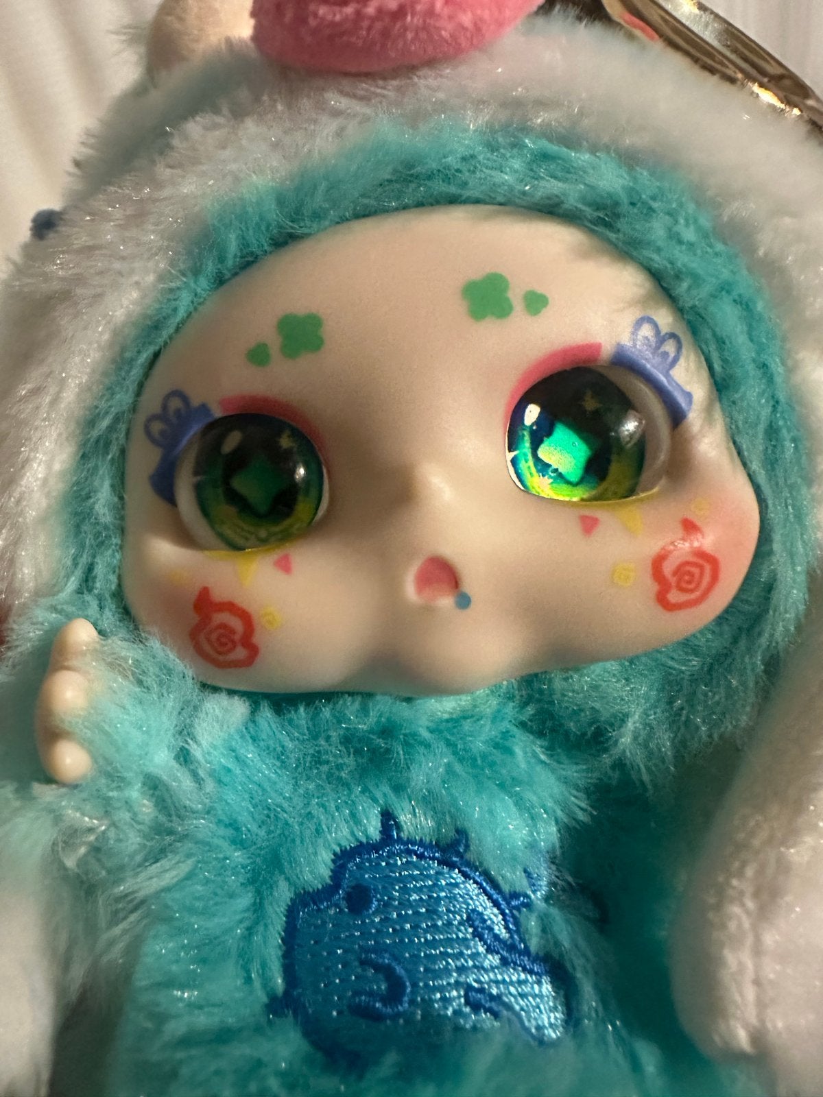 Mimon knuffel met sleutelhanger - Zo goed als nieuw, Kinderen en Baby's, Overige merken, Overige karakters, Overige typen, Ophalen of Verzenden