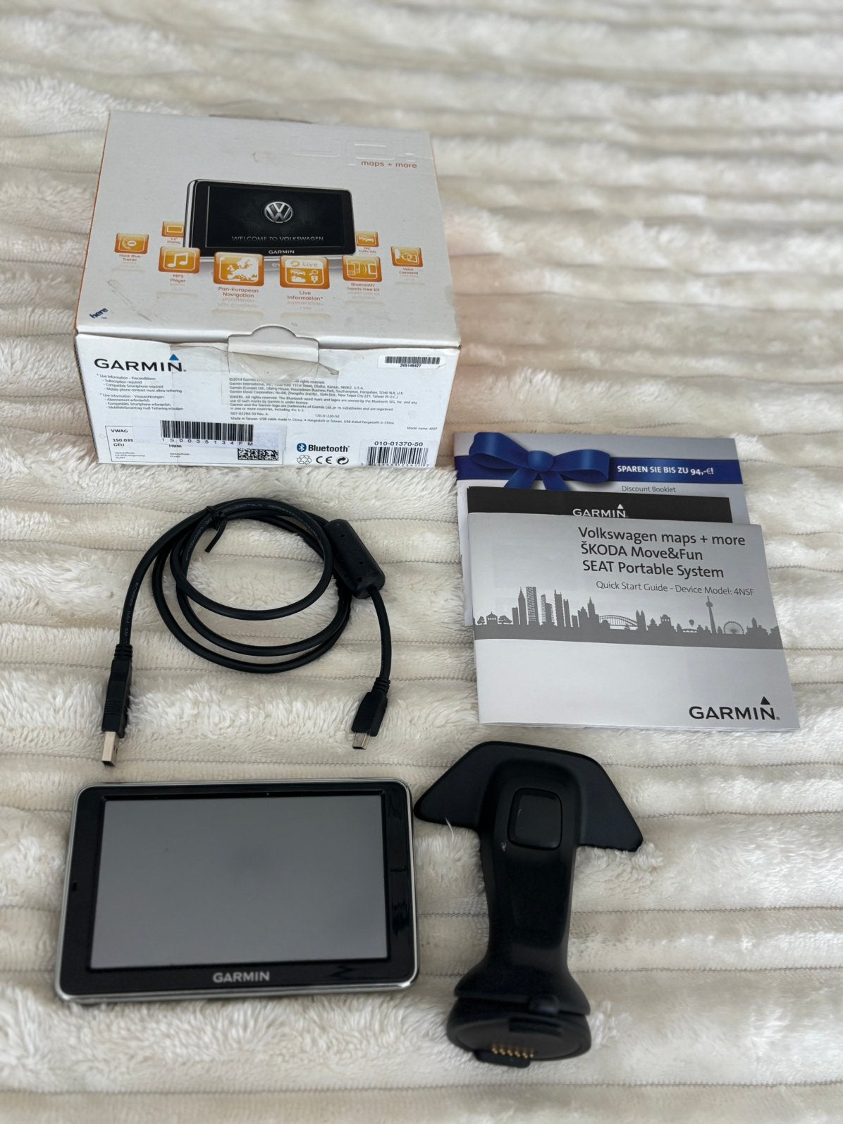 Garmin Maps & More navigatiesysteem met houder display, Ophalen, Zo goed als nieuw