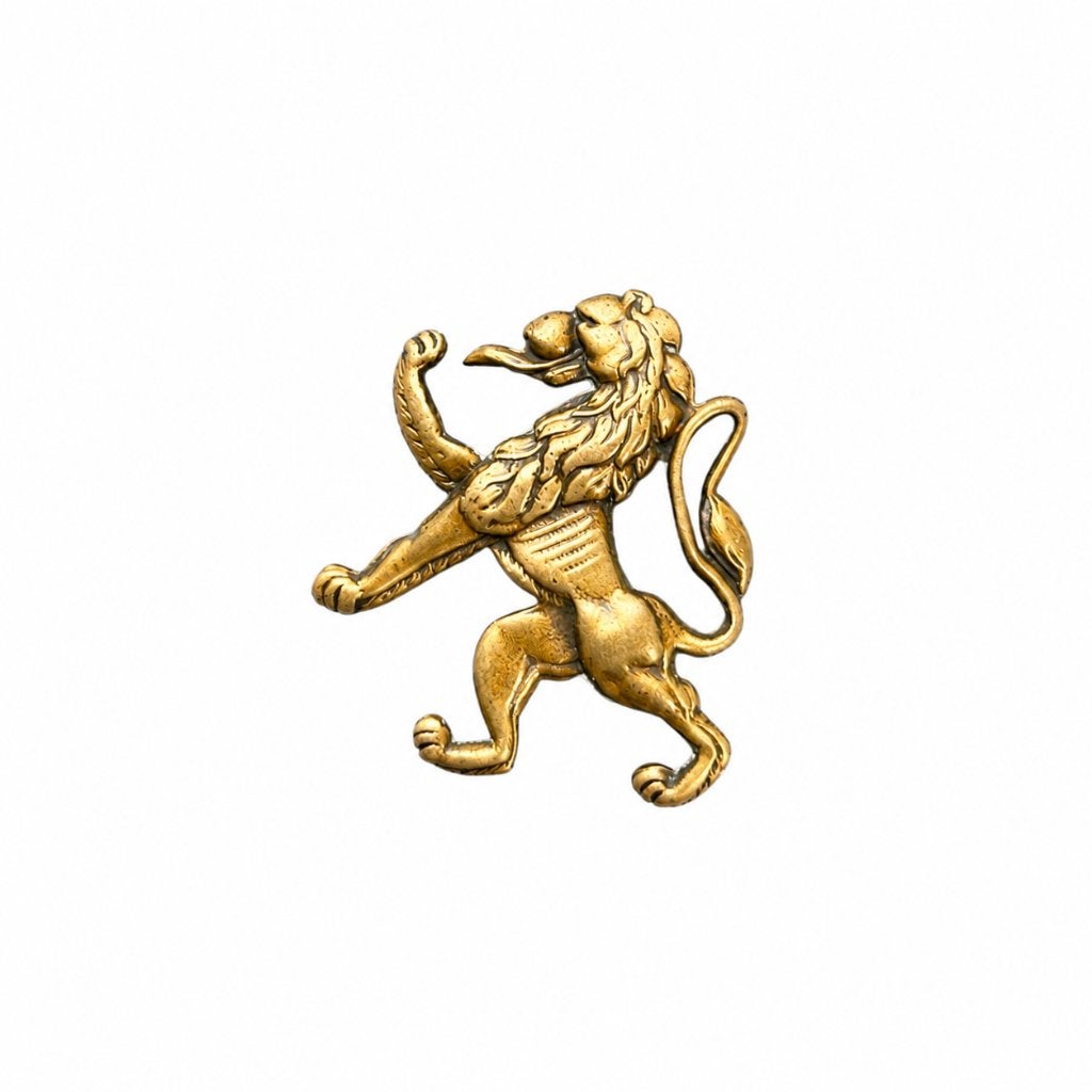 Capbadge Brigade Piron / Free Belgian forces, Ophalen of Verzenden, Landmacht, Overige gebieden, Embleem of Badge