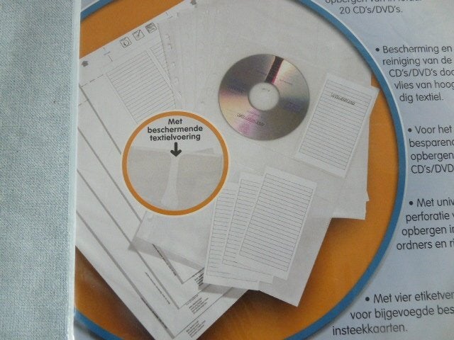  cd-dvd hoezen elk voor 4 cd’s of dvd, Alle leeftijden, Ophalen of Verzenden, Nieuw in verpakking