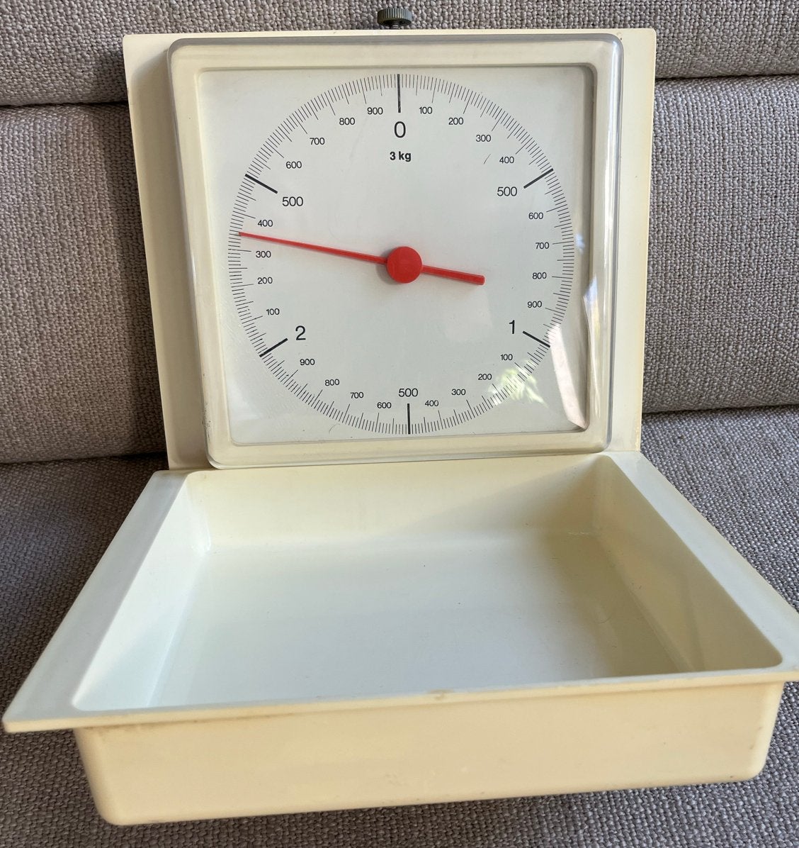 Brabantia wandweegschaal vintage jaren '70 - inklapbaar, Ophalen of Verzenden