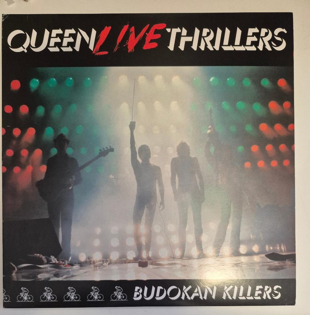 Queen. Live Thrillers. 3 dubbel LP wit vinyl. BOOTLEGS., Cd's en Dvd's, 12 inch, Beschermende buitenhoes, Ophalen of Verzenden