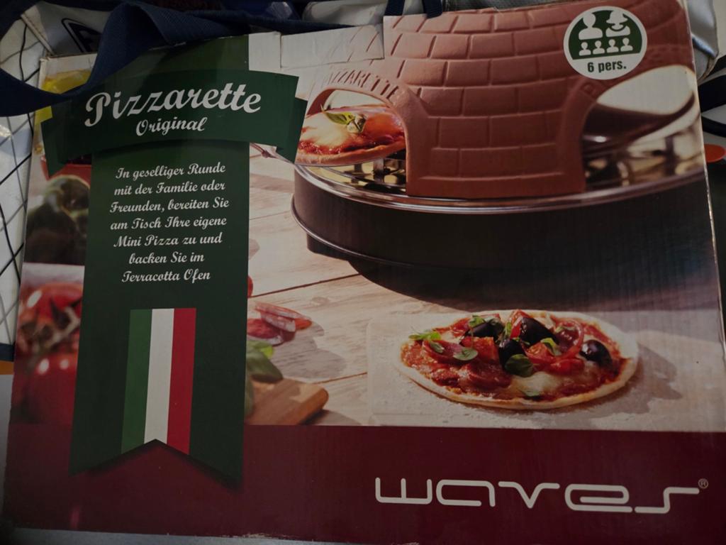 Pizzarette Original voor 6 personen - Gebruikt, Ophalen, Pizzaoven, Vrijstaand, Gebruikt