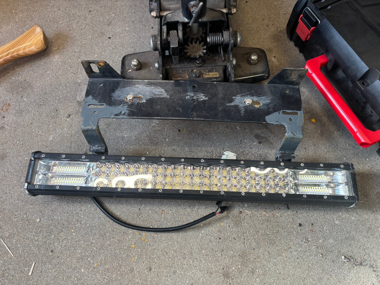 Volvo 240 vertraler led met beugel voor onder de bumper, Ophalen of Verzenden, Volvo