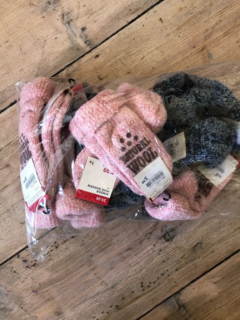 kinder huis sokken, Ophalen, Jongen of Meisje, Nieuw, Scapino