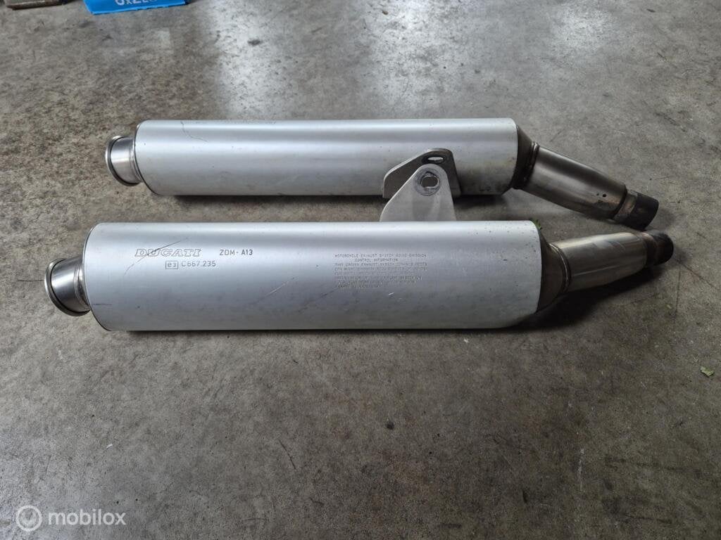 Uitlaatdemper dempers uitlaten Monster 620 750 900 1000 S4, Motoren, Gebruikt, Ophalen of Verzenden