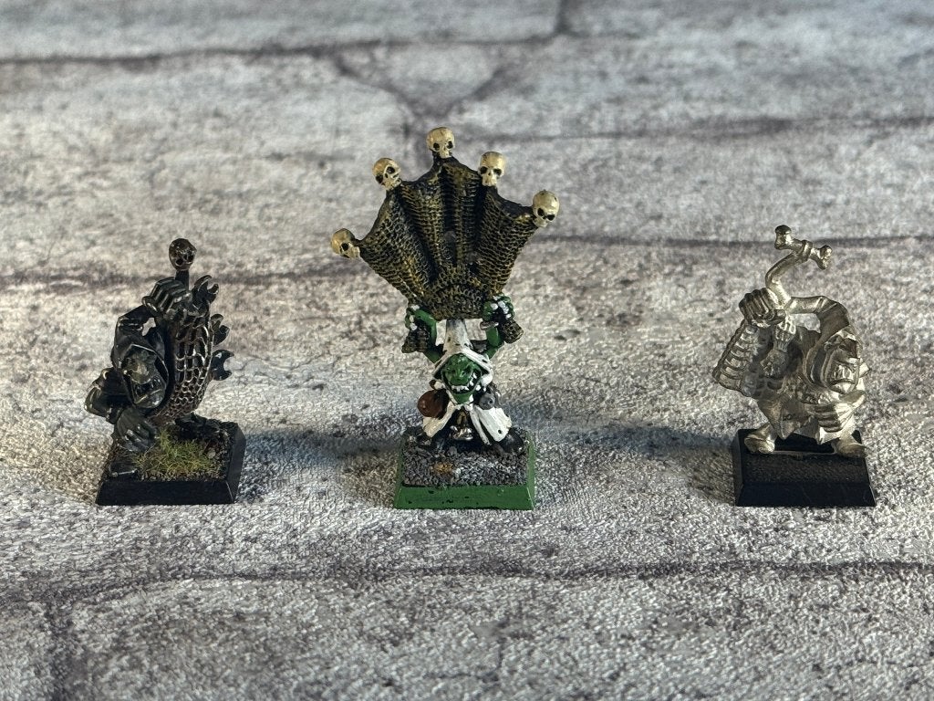 3x Orcs & Goblins Netters metal OOP Warhammer Fantasy, Ophalen of Verzenden, Gebruikt, Warhammer, Figuurtje(s)