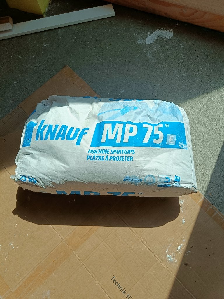 gips voor stucwerk MP75 Knauf, Ophalen, Zo goed als nieuw