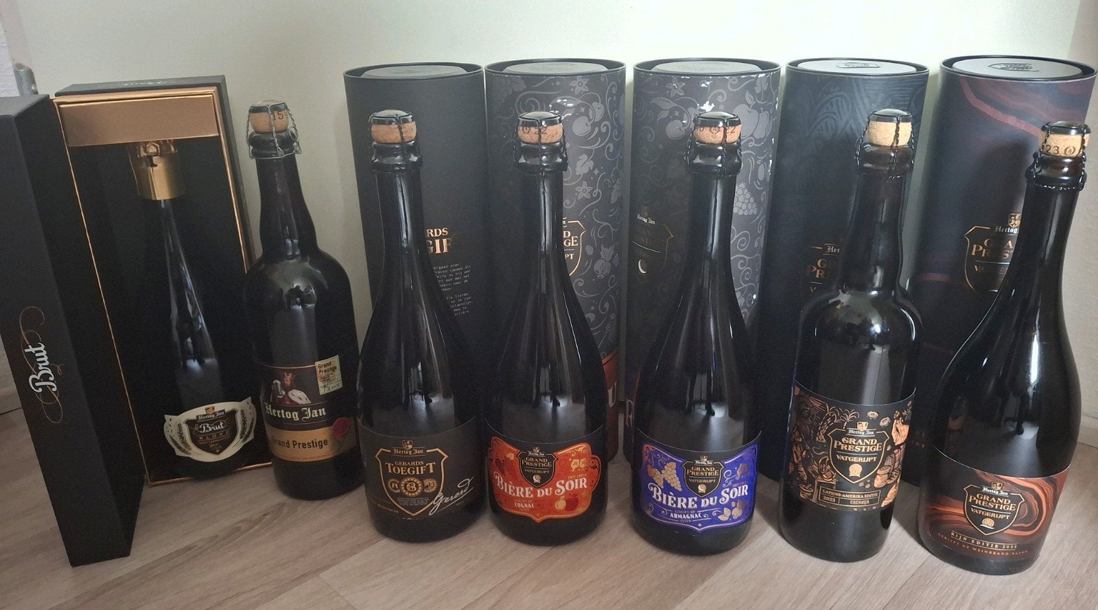 Collectie Hertog Jan Speciaalbieren, Verzamelen, Biermerken, Ophalen of Verzenden, Nieuw, Flesje(s), Hertog Jan