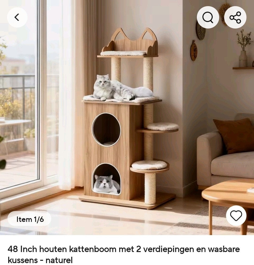 Mooi kattenmeubel, Dieren en Toebehoren, Ophalen, Nieuw