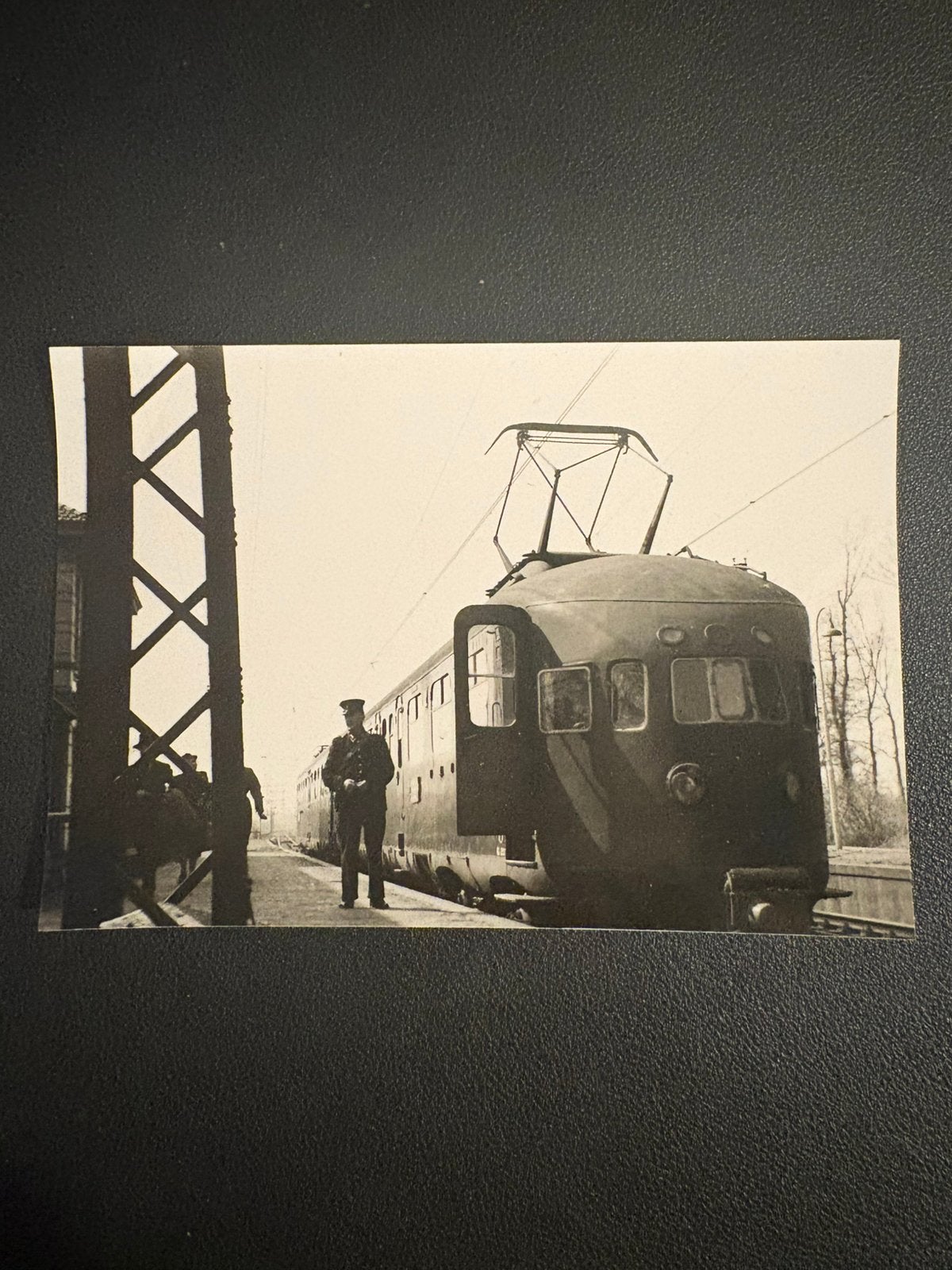 Originele foto NS mat ‘36 (±1952), Verzamelen, Spoorwegen en Tramwegen, Ophalen of Verzenden, Gebruikt, Trein