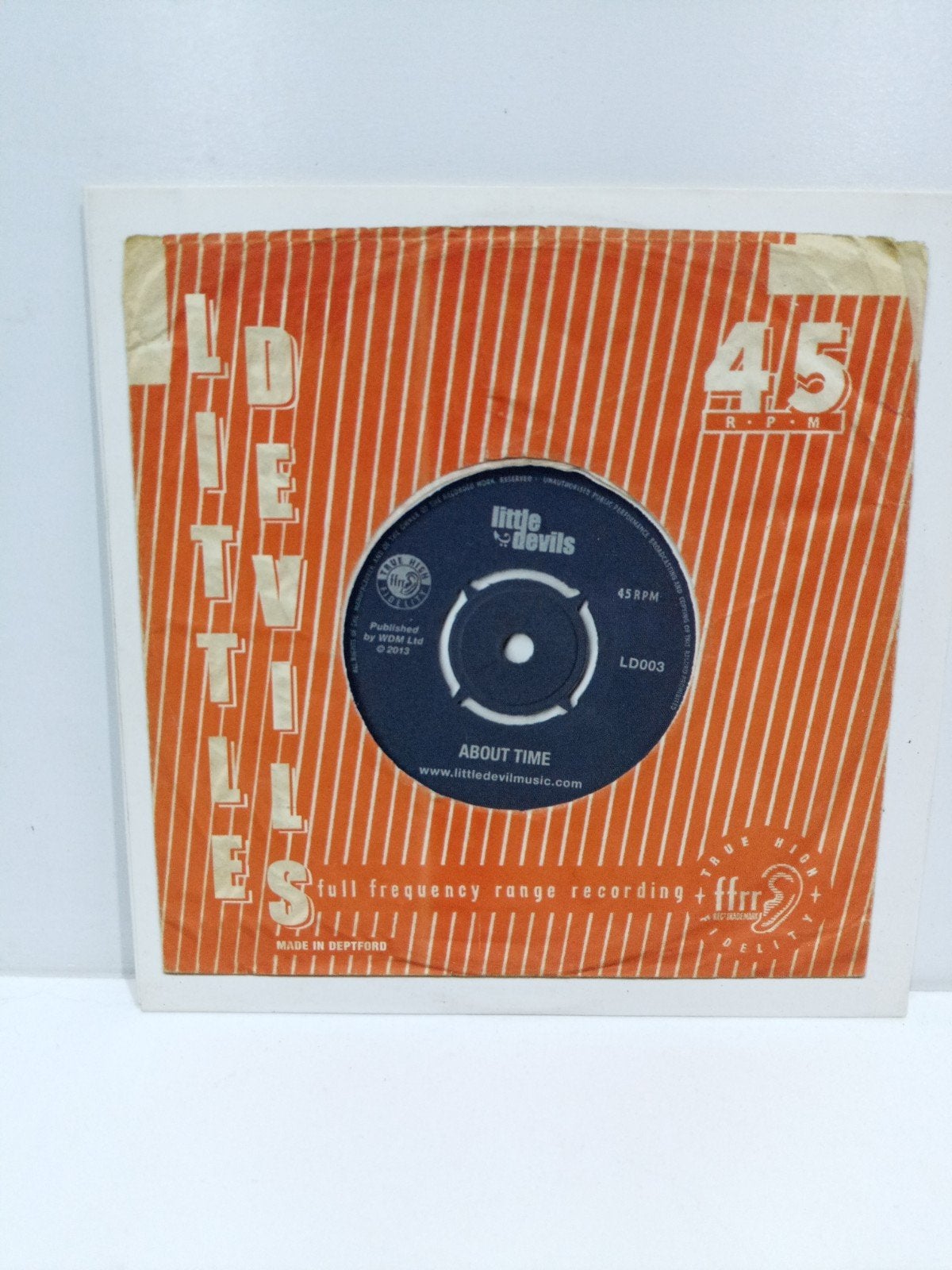 Little Devils - About Time - 45 RPM Single, Cd's en Dvd's, Cd Singles, Gebruikt, Overige genres, Ophalen of Verzenden