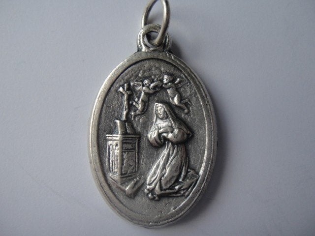 Medaille van de Heilige Rita, Ophalen of Verzenden, Zo goed als nieuw, Overige typen, Christendom | Katholiek