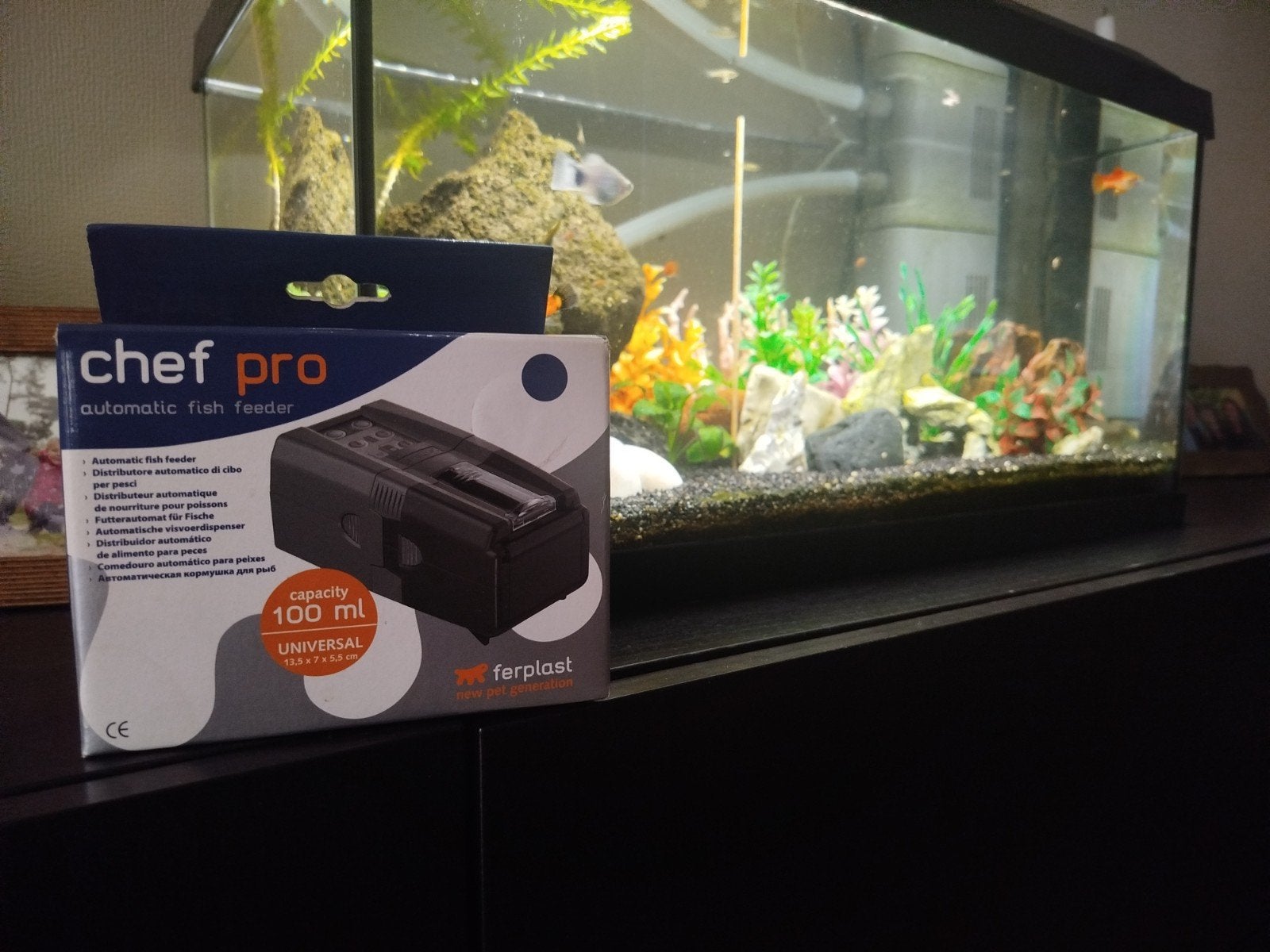 Visvoer - automaat - Ferplast Chef Pro, Ophalen of Verzenden, Nieuw
