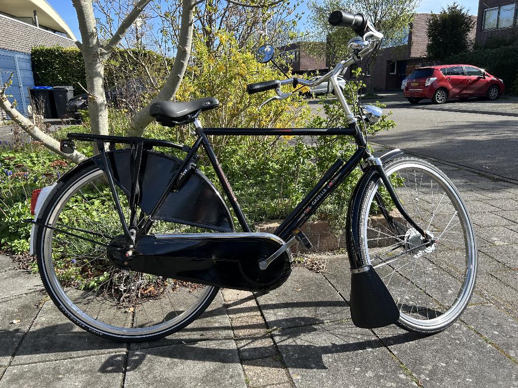 Gazelle herenfiets, Fietsen en Brommers, Fietsen | Heren | Herenfietsen, Ophalen, Versnellingen, Zo goed als nieuw, Gazelle