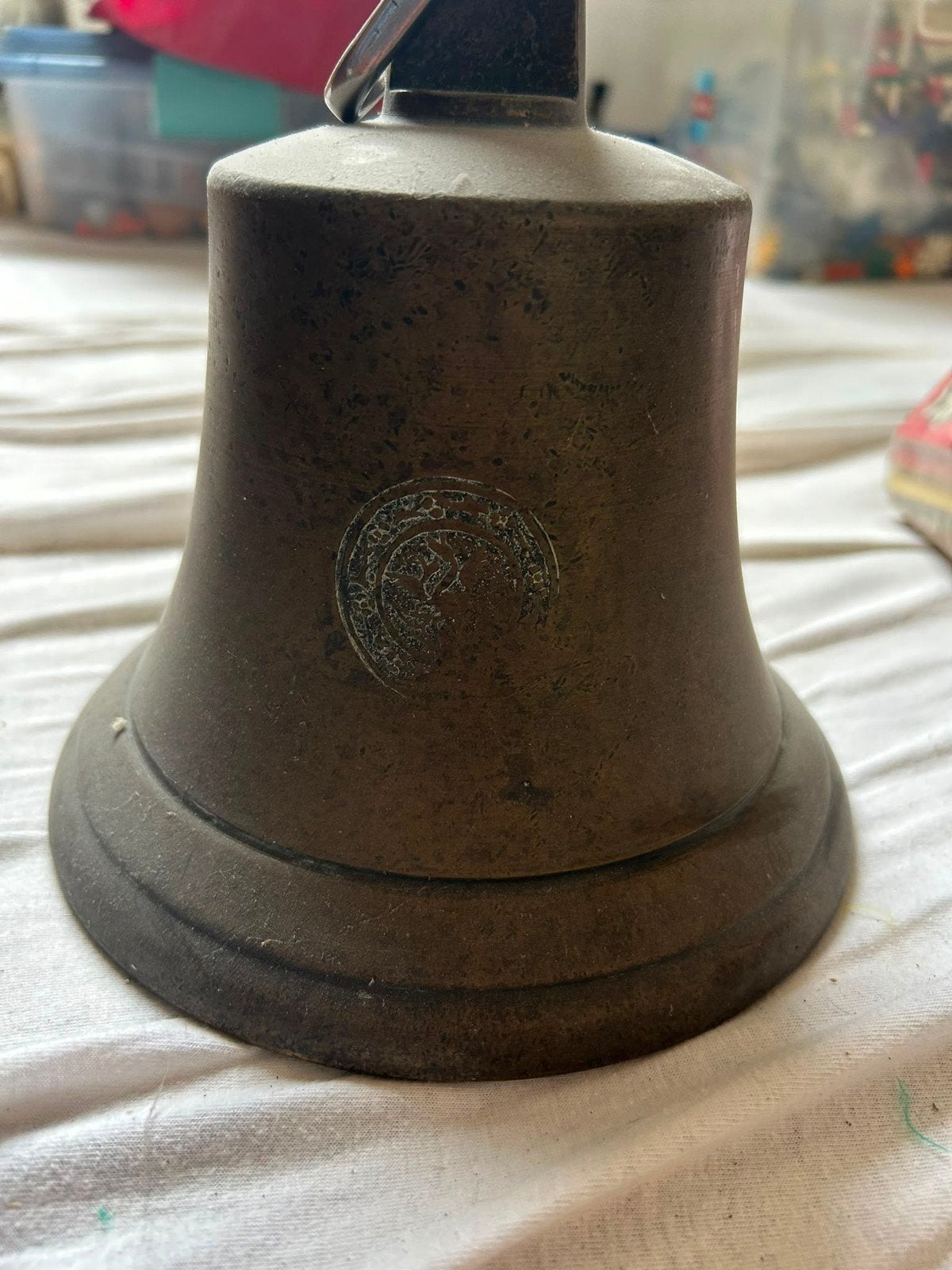 scheepsbel uit 1839, Ophalen