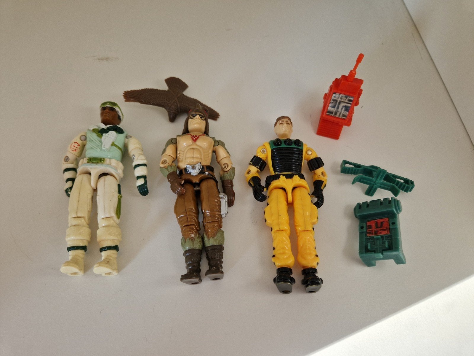 Gi Joe Figuurtjes - Lightfoot, Raptor en Iceberg, Ophalen of Verzenden, Gebruikt