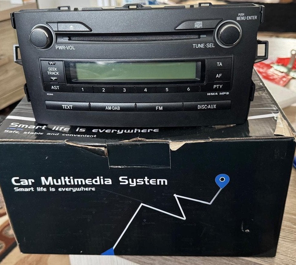 ZGAN Originele Toyota Auris autoradio, Auto diversen, Ophalen of Verzenden, Zo goed als nieuw