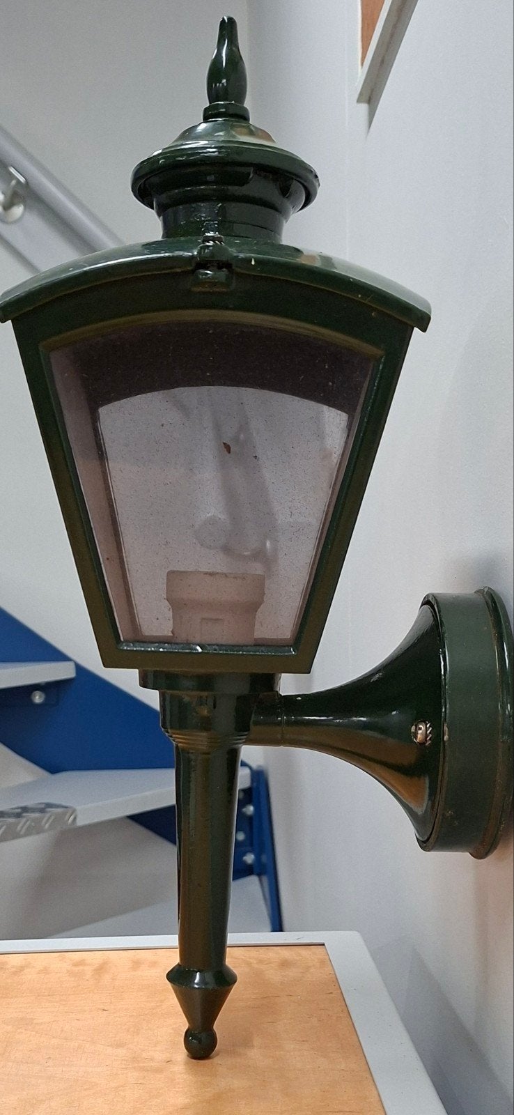 Aluminium Muurlamp 44 x 16 x 20 cm, Antiek en Kunst, Ophalen of Verzenden