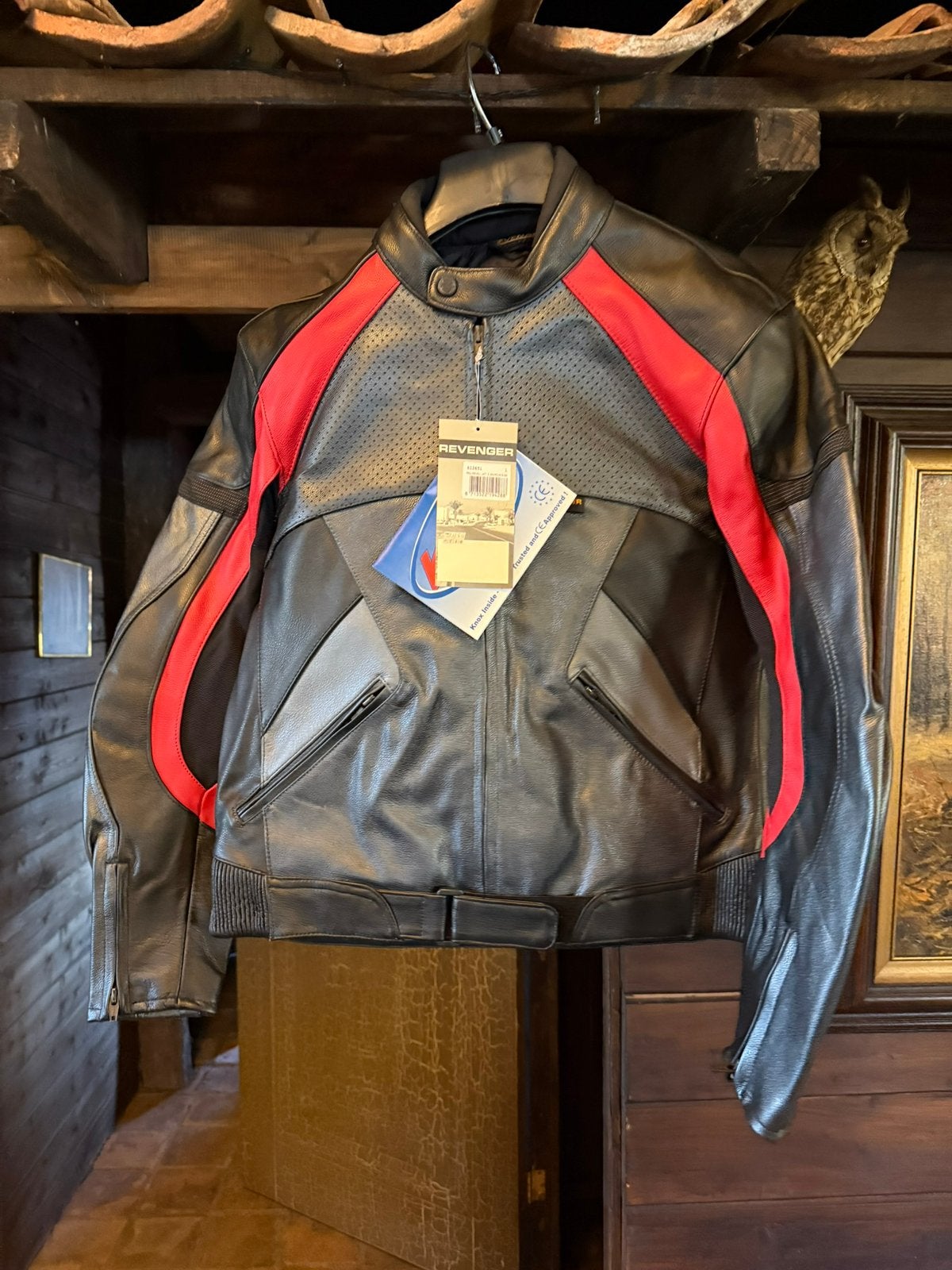 Motorjas Revenger, Motoren, Kleding | Motorkleding, Verzenden, Nieuw met kaartje, Jas | textiel