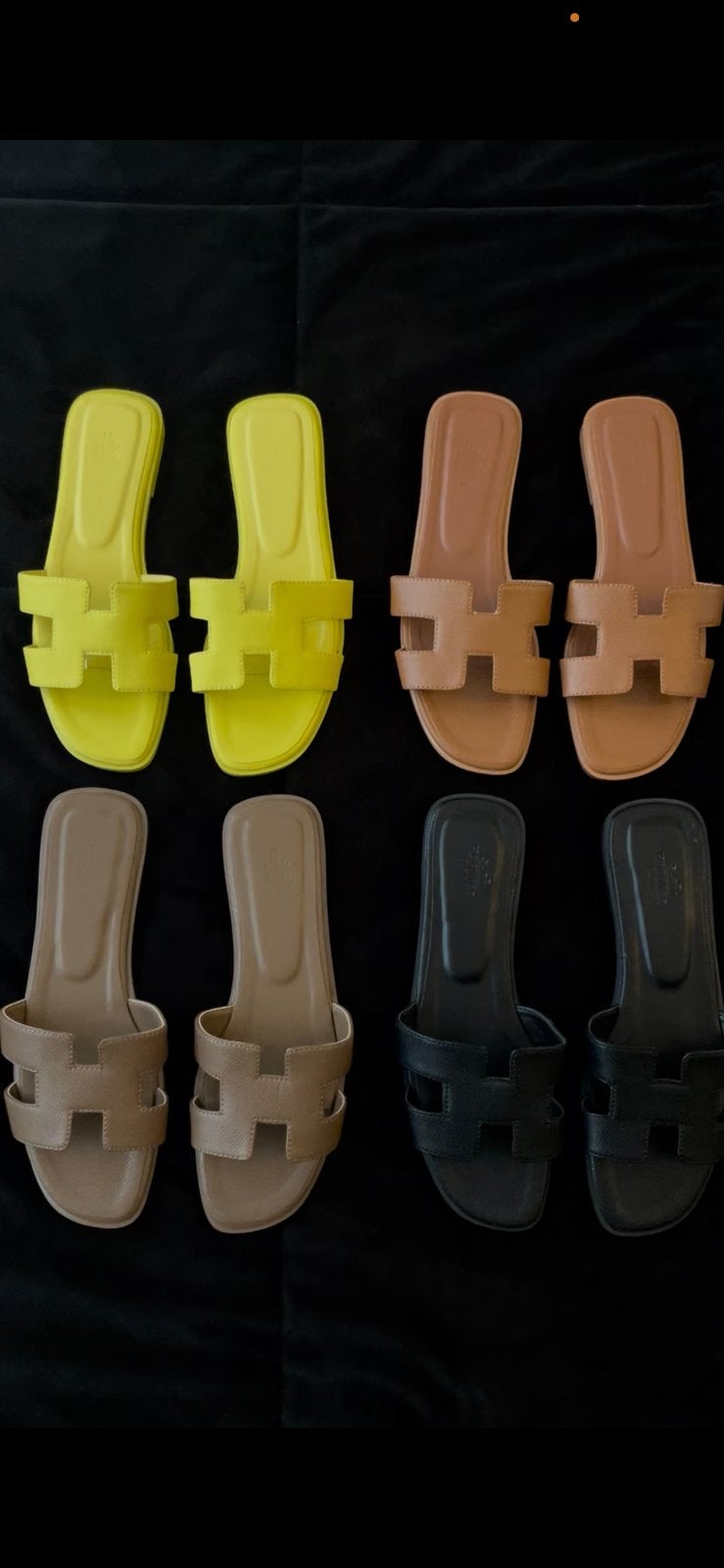Hermes slippers dames, Kleding | Dames, Schoenen, Ophalen of Verzenden, Nieuw, Overige kleuren, Slippers
