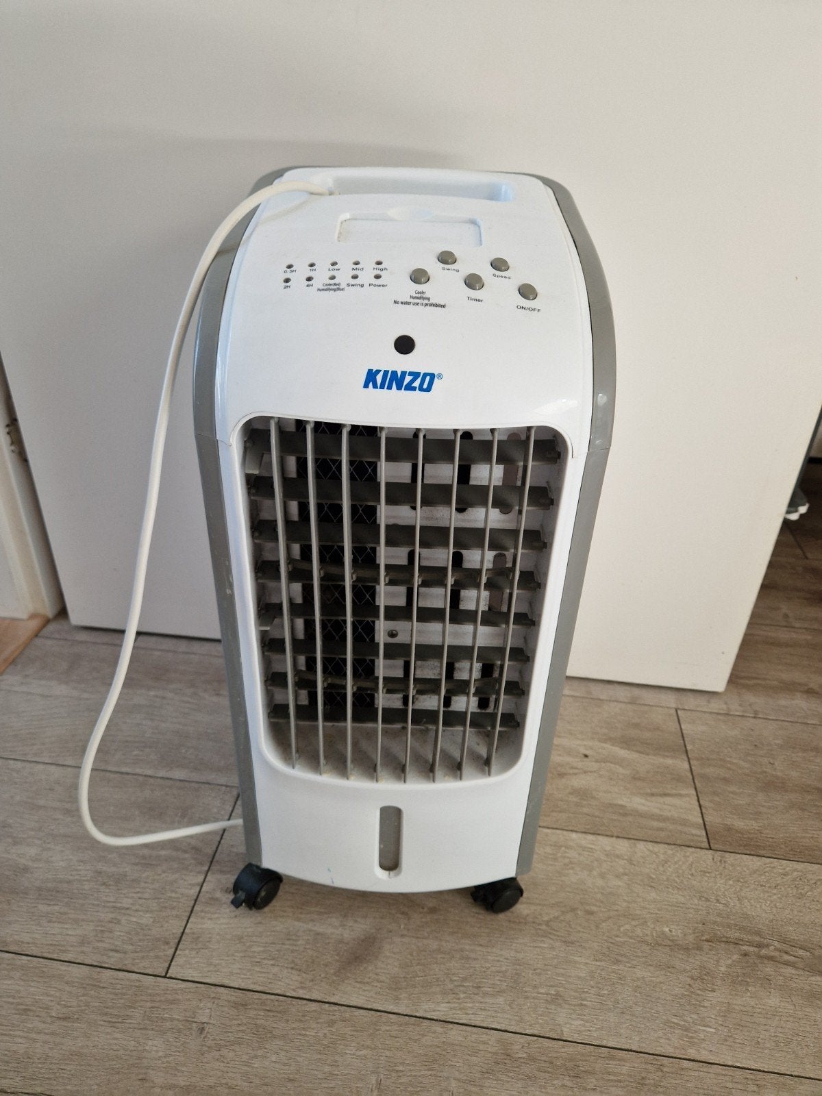 Kinzo Mobiele Airco - Koelen en Ventileren, Witgoed en Apparatuur, Gebruikt, Minder dan 60 m³, Timer, 3 snelheden of meer