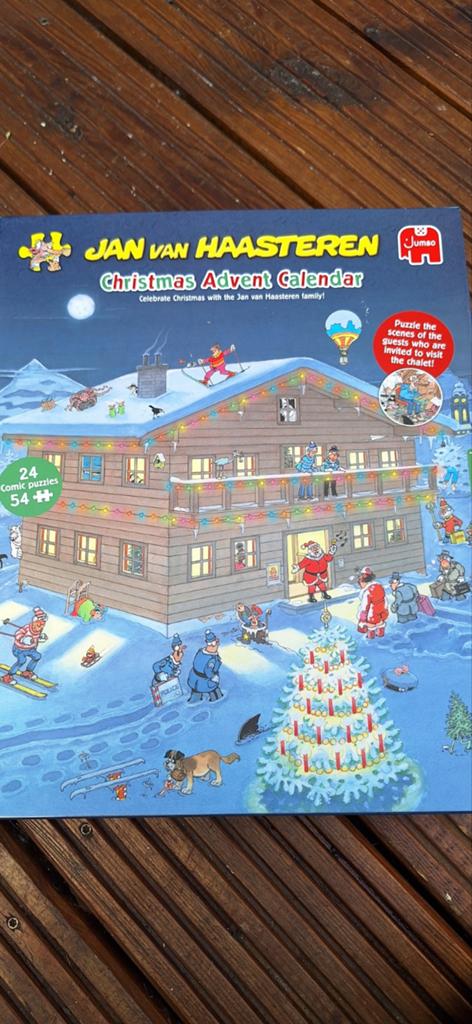 Adventkalender Jan van Haasteren, Hobby en Vrije tijd, Denksport en Puzzels, Ophalen of Verzenden