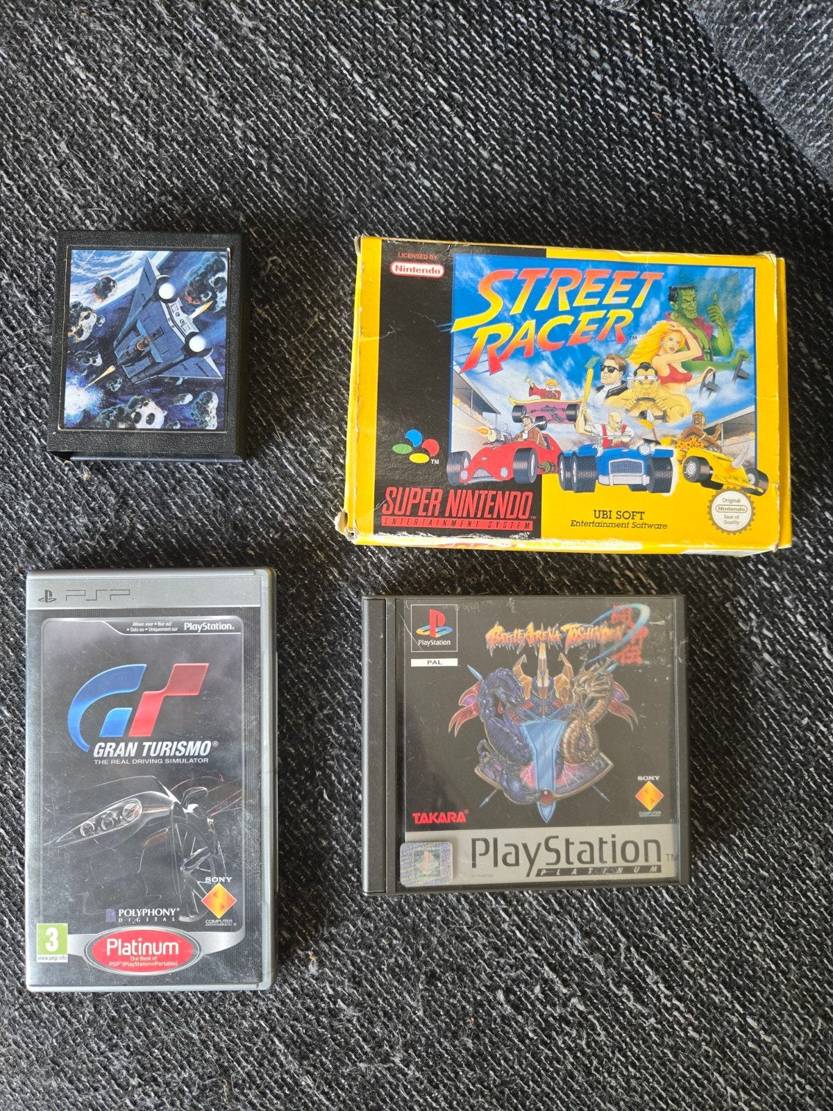 Diverse games: Gran Turismo, Street Racer, en meer!, Spelcomputers en Games, Gebruikt, 1 speler, Racen en Vliegen, Eén computer
