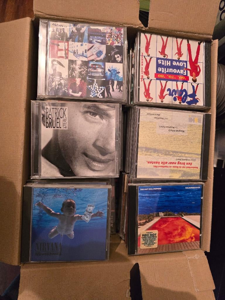 Grote verzameling CD's (> 200), Ophalen, Zo goed als nieuw