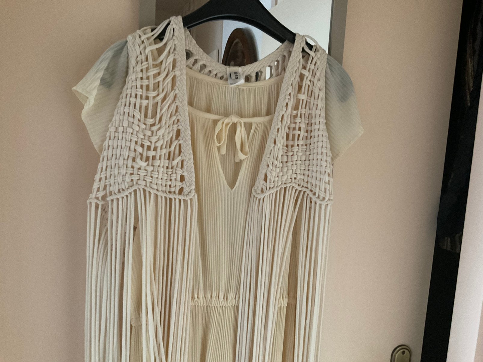 Jurkje, Beige, Maat 42/44 (L), Ophalen of Verzenden, Zo goed als nieuw