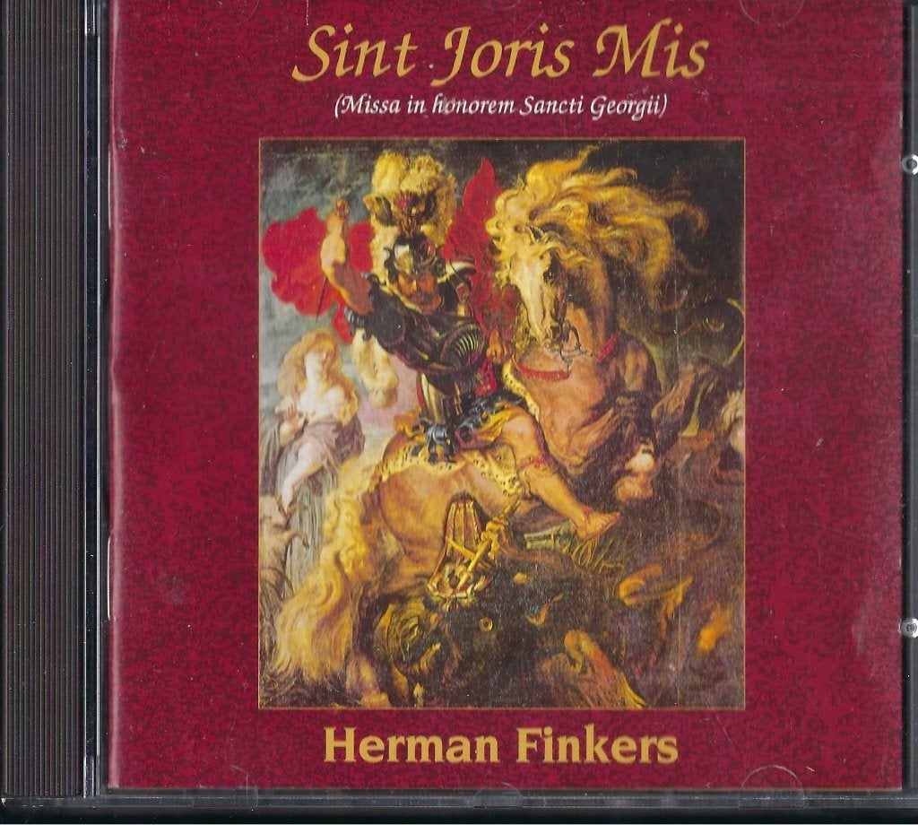 Herman Finkers - Sint Joris Mis, Ophalen of Verzenden, Zo goed als nieuw, Klassieke kerkmuziek, Album