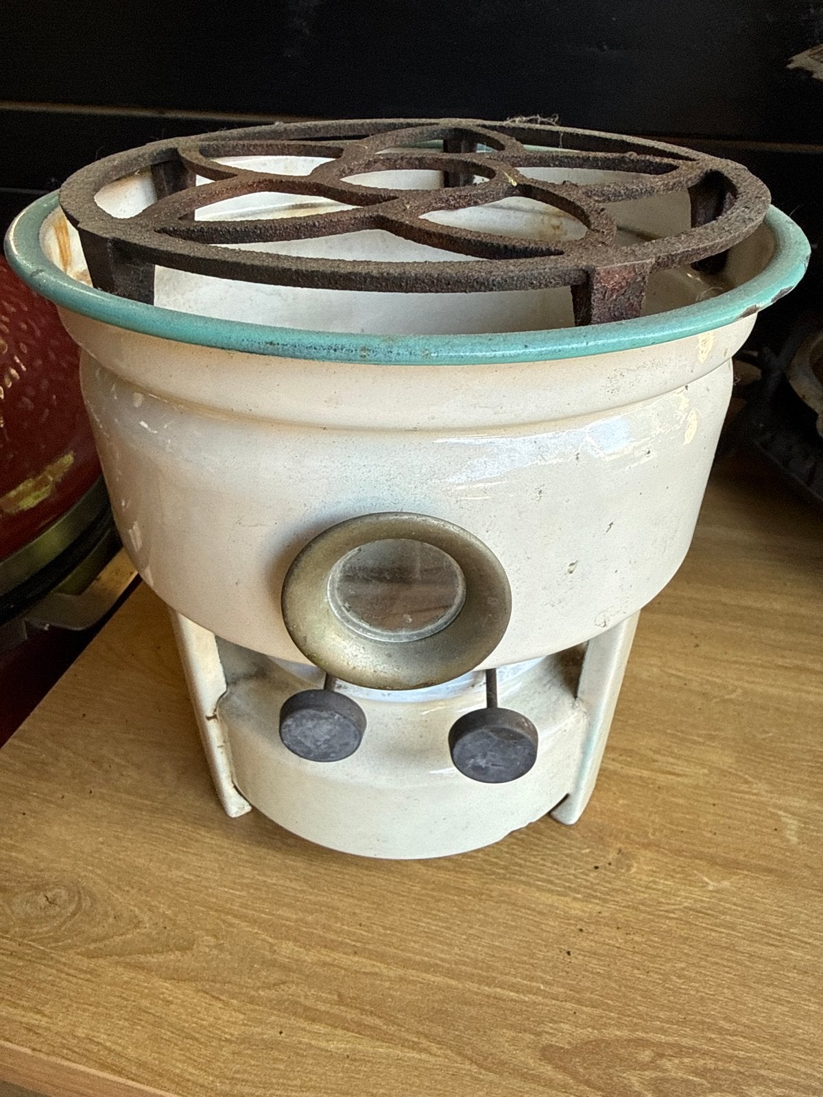 Vintage petroleum brander, Antiek en Kunst, Ophalen